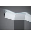 Dekoratívna lišta na strop MDB100 200 x 10 x 5 cm Mardom - vhodná pre LED podsvietenie