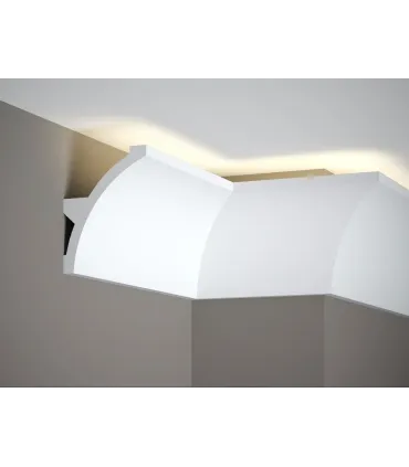 Dekoratívna lišta na strop MDB101 200 x 14 x 10.6 cm Mardom - vhodná pre LED podsvietenie