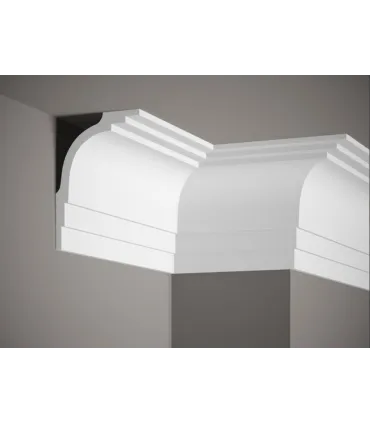 Dekoratívna lišta na strop MDB104 200 x 16.5 x 12.4 cm Mardom