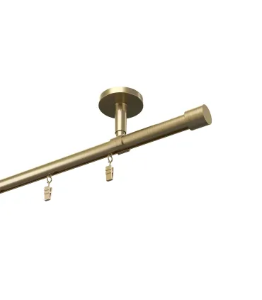 Profilová hliníkova garniža stropná jednoduchá Elegant Antik Pullo