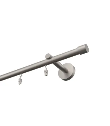 Profilová hliníkova garniža jednoduchá Elegant Satin Pullo