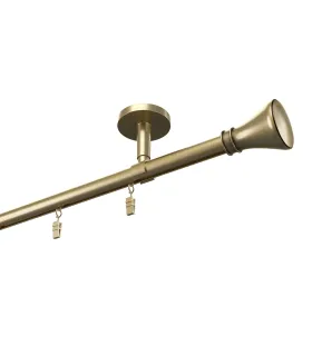 Profilová hliníkova garniža stropná jednoduchá Elegant Antik Koloseo