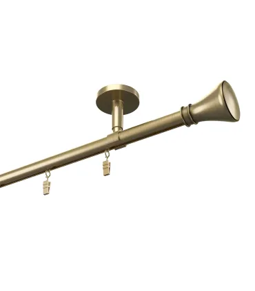 Profilová hliníkova garniža stropná jednoduchá Elegant Antik Koloseo