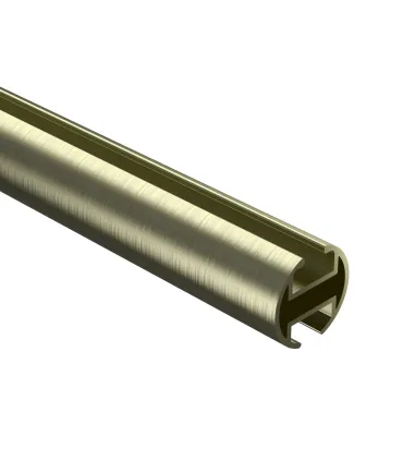 Profilová hliníkova garniža stropná jednoduchá Elegant Antik Cylinder hl