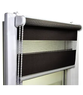 Roleta Deň a Noc prémiová séria Čokoládová