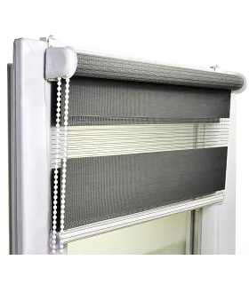 Roleta Deň a Noc prémiová séria Grafitová