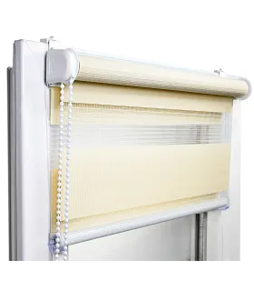 Roleta Deň a Noc prémiová séria Ecru