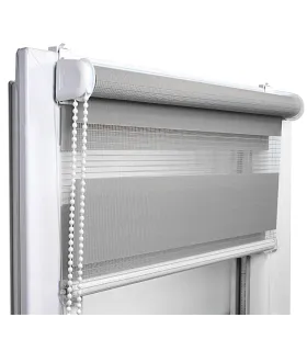 Roleta Deň a Noc prémiová séria Sivá