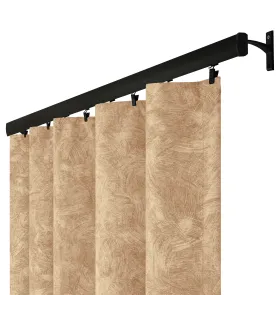 Záves na riasiacej páske farba Modern Jantar