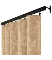 Záves na riasiacej páske farba Modern Jantar
