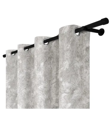 Záves s krúžkami farba Modern Piryt