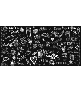 Pvc obkladový umývateľný panel 3d P0118 48.5 x 96 cm