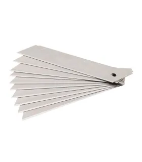 Čepeľ noža náhradná MASTERTOOL odlamovacia 25 mm 6 segmentov 10 ks 17-0543