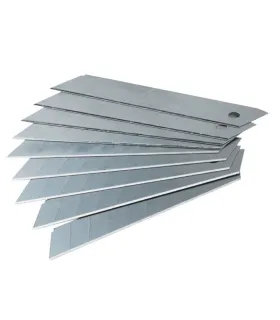 Čepeľ noža náhradná MASTERTOOL odlamovacia 18 мм 7 segmentov 10 ks 17-0548