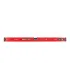 Vodováha stavebná hliníková MASTERTOOL PROFI 80 cm 2 libely 0,5 mm/m 0,03° výklenok pre montáž na potrubia 37-0803