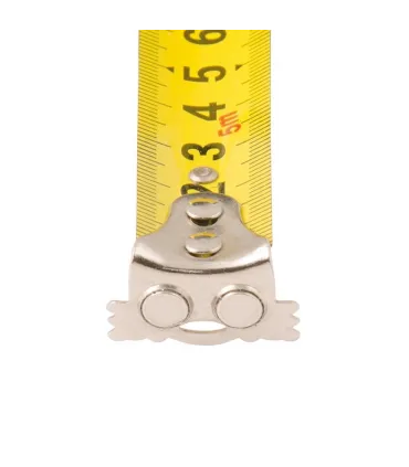 Zvinovací meter MASTERTOOL Magnetic 5 m*19 mm s 2 zámkami 61-5019