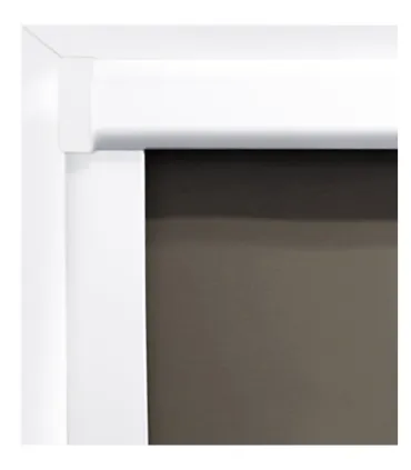 Roleta termoizolačna na strešné okno VELUX v hliníkovej kazete Krémová