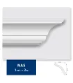 Dekoratívna lišta na strop NAS 200 x 6,8 x 6,8 cm DSM