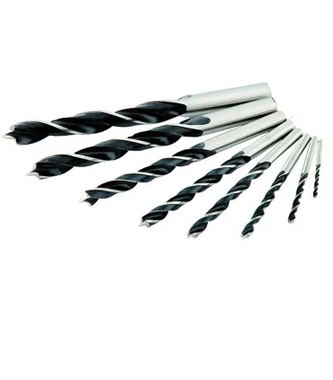 Sada vrtákov GRANITE do dreva 8 ks 3*60/4*75/5*80/6*90/7*95/8*103/9*108/10*117 mm 2-02-008