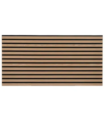 Drevený akustický panel zo svetlého dubového dreva 104x52cm