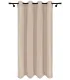 Velúrový záves s krúžkami farba Béžová
