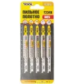 Plátky do priamočiarej píly HCS MASTERTOOL PROGRESSOR na drevo/ plast čisté rovné strih 8-12TPI/116 mm T234X 5 ks 14-2820