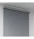 Termo BLACKOUT roleta na francúzske okno Tmavosivá