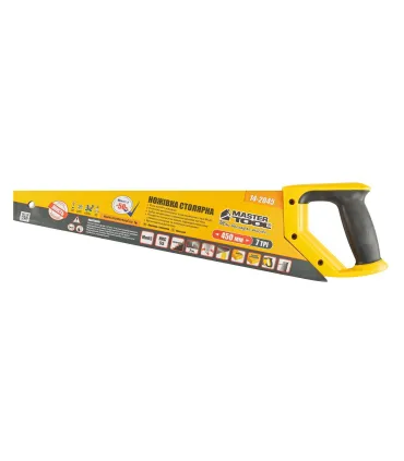 Píla na drevo MASTERTOOL 7TPI MAX CUT 450 mm kalený zub, 3D ostrenie, leštená čepeľ 14-2045