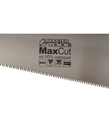 Píla na drevo MASTERTOOL 7TPI MAX CUT 450 mm kalený zub, 3D ostrenie, leštená čepeľ 14-2045