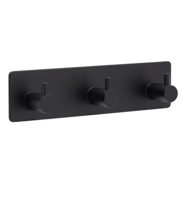 Trojitý samolepiaci vešiak Inox N011
