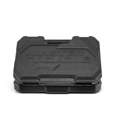 Sada nástrčných hlavíc MASTERTOOL 1/4" - 1/2" CrV račňa 72Т 72 ks 78-5072