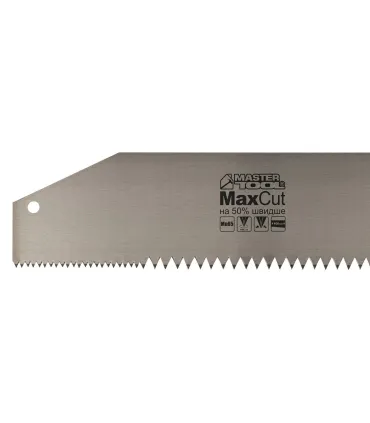 Pílka na drevo MASTERTOOL 2TPI/5TPI MAX CUT 400 mm kalený zub, 2D ostrenie, leštená čepeľ 14-2704