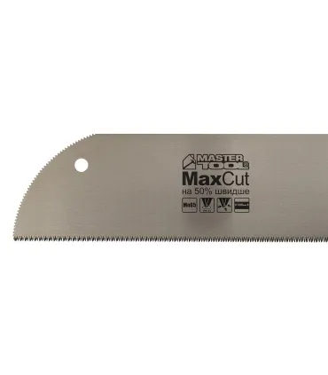 Čepovka dýhovka MASTERTOOL 12TPI MAX CUT 300 mm kalený zub, 3D ostrenie, leštená čepeľ 14-2702