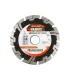 Kotúč diamantový GRANITE TURBO REINFORCED 125*2,2 mm 22-24% 12200 ot./min ot./min 9-03-125