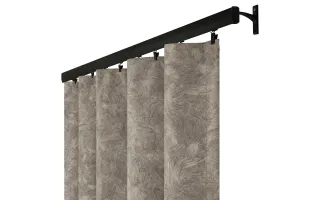 Hotové závesy na riasiacej páske farba